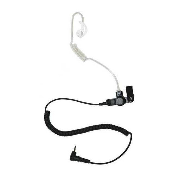 Earphone Connection Long Tube Listen Only Earpiece,Black EP1069SC
