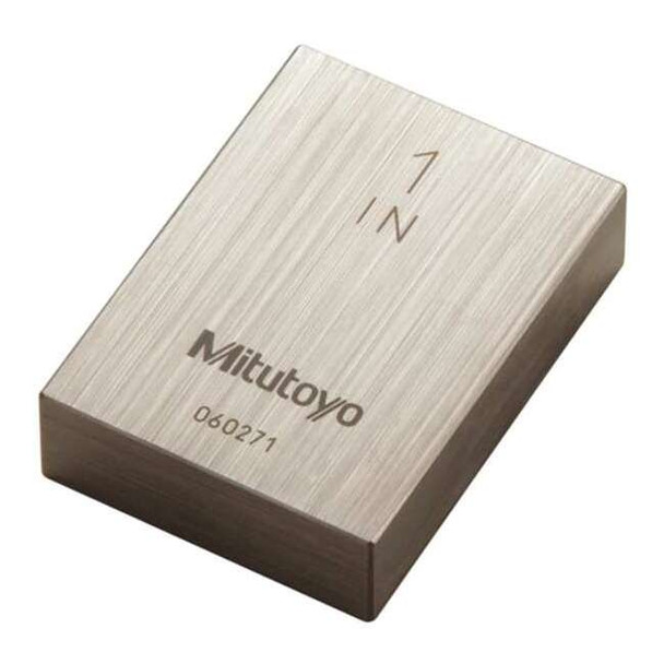 Mitutoyo Gage Block,1/8" L,3/8" H,Steel,ASME 0 611613-531