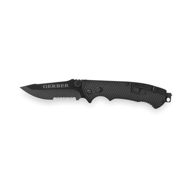 Gerber Folding Knife,Liner-Lock,Drop Point 22-41870
