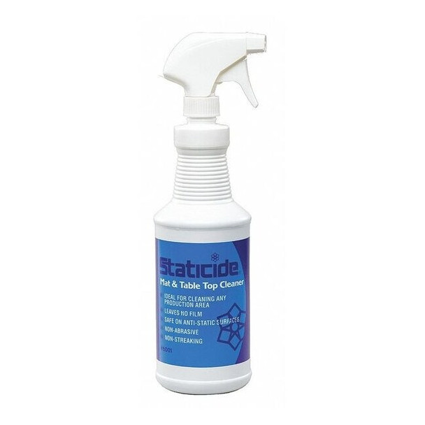 Mat and Table Top Cleaner, Trigger Spray Bottle, 32 oz, Pleasant