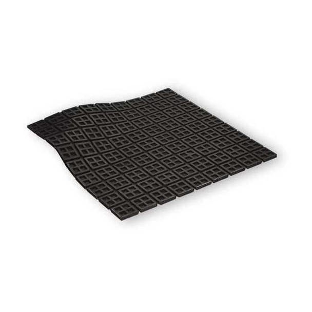Mason Industries Vibration Isolator Pad,3/8 in H,PK2 4C973