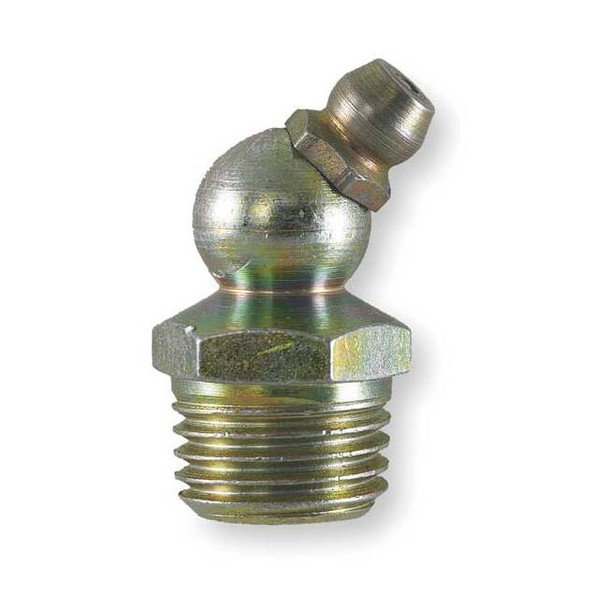 Kingfisher Grease Fitting,Steel,8,000 psi,PK10 3ANZ4