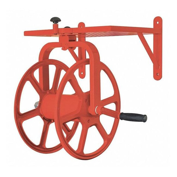 Liberty Garden Hose Reel, Steel, 21-1/2in.H, Red 36XR16