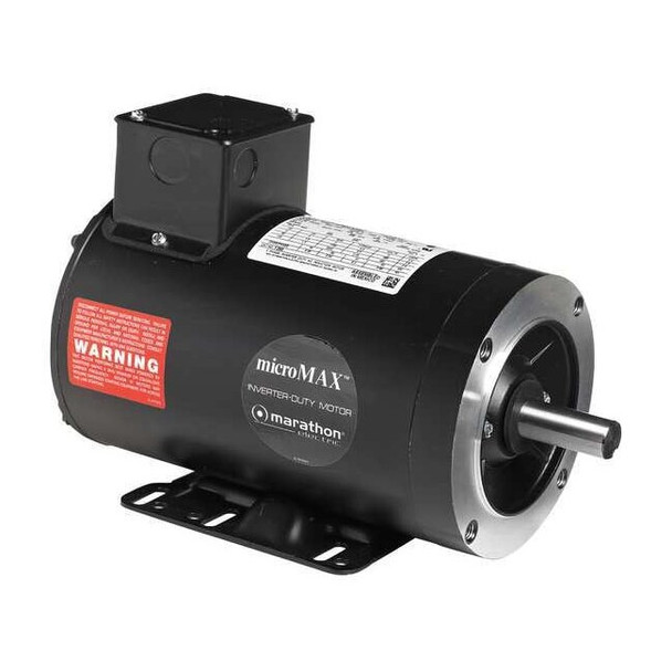 Leeson Vector Motor,1 HP,1725 rpm,56C,230/460V 056H17F2021