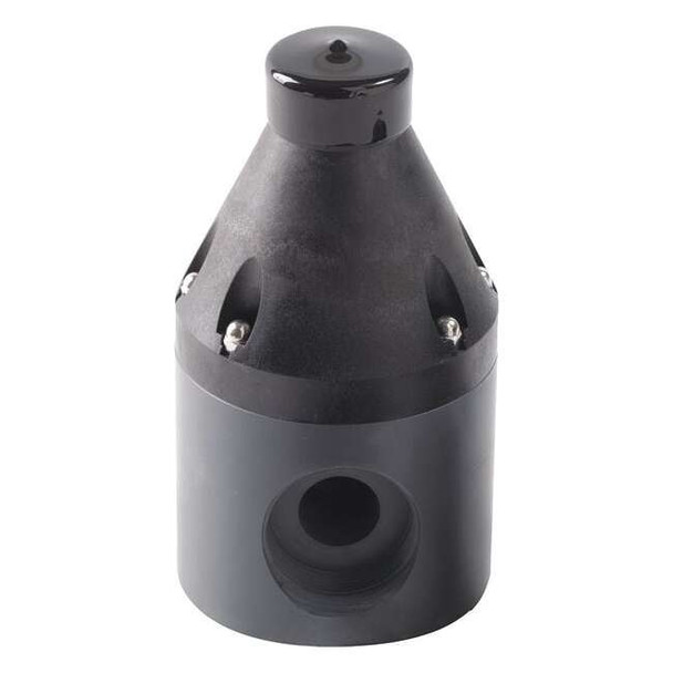 Relief Valve, 1/2", PVC/TFE/EPDM, Adjustable 10-150 psi, FPT