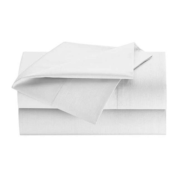Westpoint Home Sheet,XL Twin,White,12" Pocket,39" W,PK6 1A38094