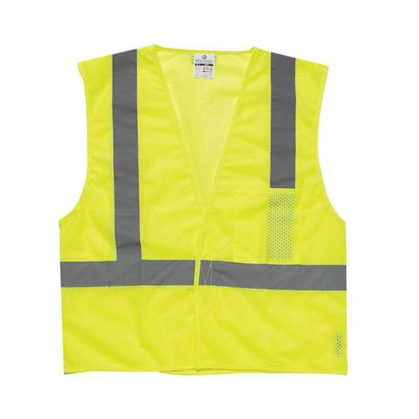 Kishigo Medium Class 2 High Visibility Vest, Lime 1083-M