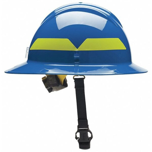Bullard Fire Helmet,Blue,Thermoplastic FHBLR Bullard Fire Helmet,Blue,Thermoplastic FHBLR