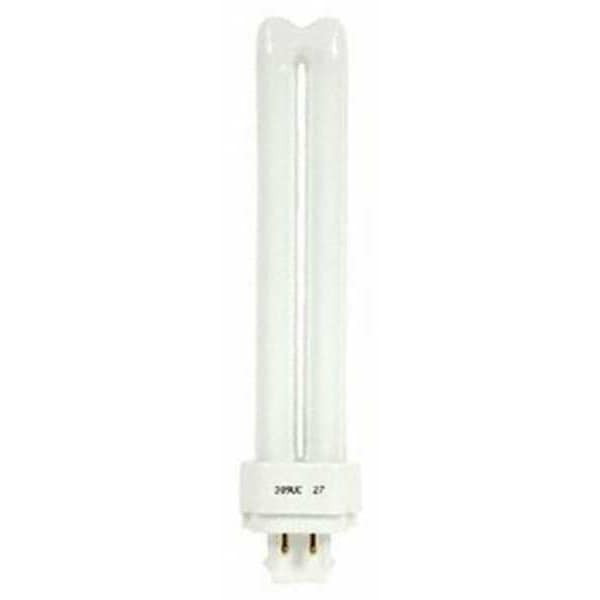 GE Biax (TM) 18W, T4 PL Plug-In Fluorescent Light Bulb