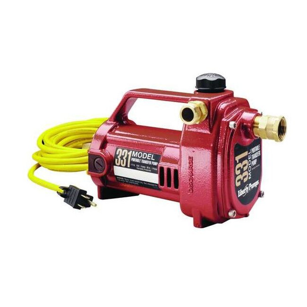 Liberty Pumps 1/2 HP Utility Pump, 115V AC, 3/4 in Hose, GHT Intake 331