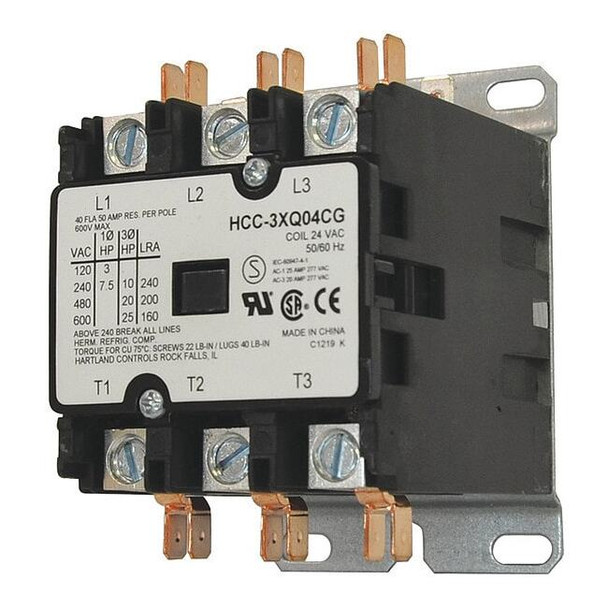 Fostoria Contactor 480V 50A, 24V, FES - 15 58027036