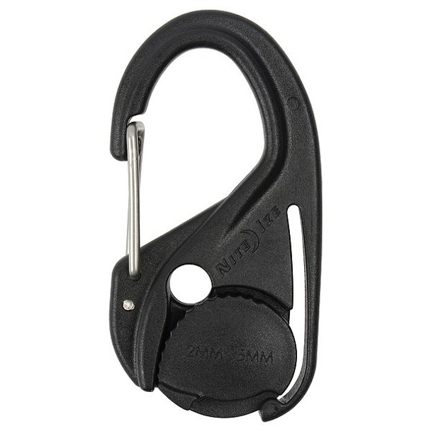 Nite Ize Bungee Cord,Carabiner,2-3/5 In.L,6 In.D NCJ-25-2R3