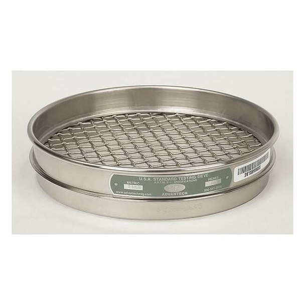 Advantech Sieve, No 8, S/S, 8 In, Half Ht 8SS8H