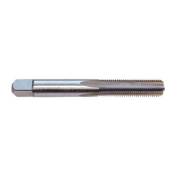 Straight Flute Hand Tap, M6-1.00, Bottoming, 4 Flutes, Metric Coarse