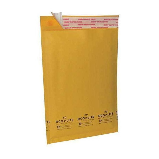 Manufacturer Varies Mailer Envelope,Kraft,6 in. W,PK250 36DY91