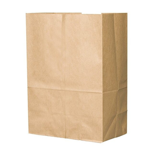 Manufacturer Varies Shopping Bag Flat Bottom 1/6 BBL, Brown Pk500 80077