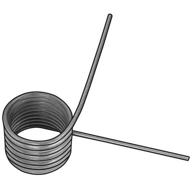 Manufacturer Varies Torsion Spring,Carbon Steel,PK6 3HPF3