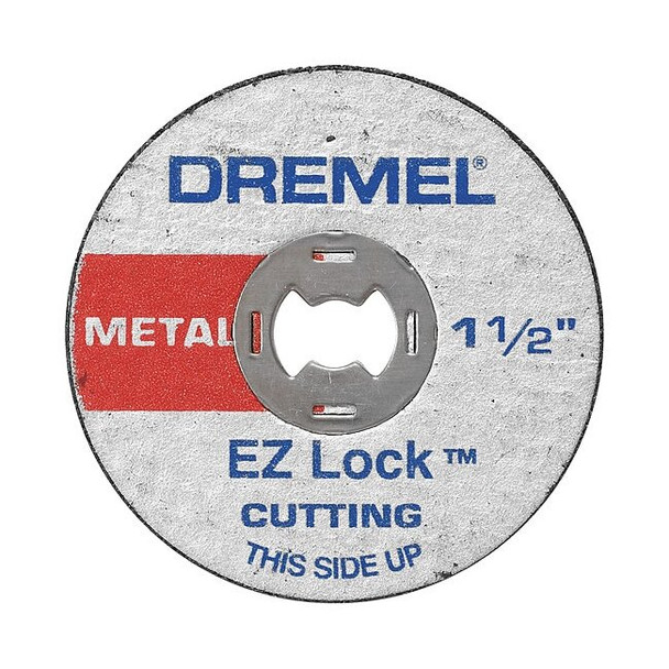 Dremel Cut Off Wheel, 1 1/2 in diameter, EZ Lock, PK5 EZ456