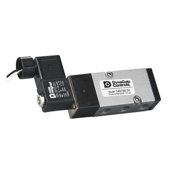 Dynaquip Controls Solenoid Air Control Valve,1/4 In,12VDC 145750.04