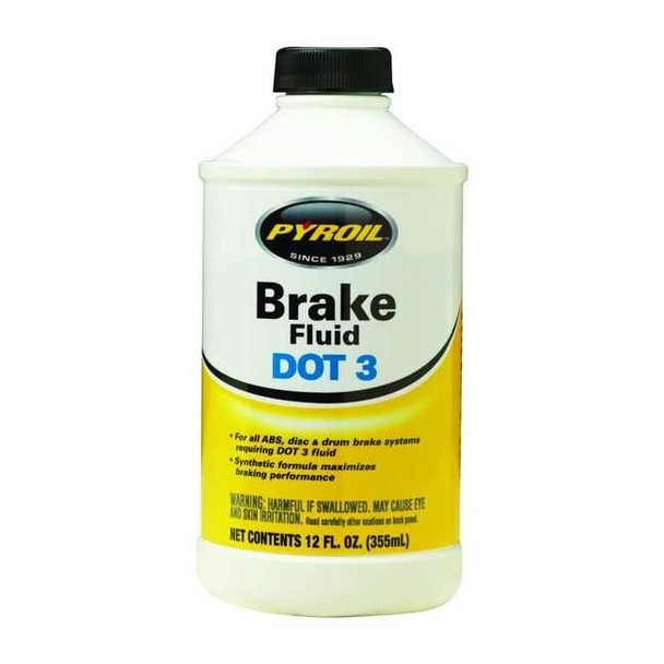 Pyroil 12 oz OSHA Brake Fluid - Bottle PYBF-12