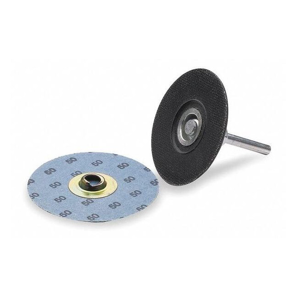 Norton Abrasives Quick Change Disc Backup Pad,1 1/2in Dia 63642543200