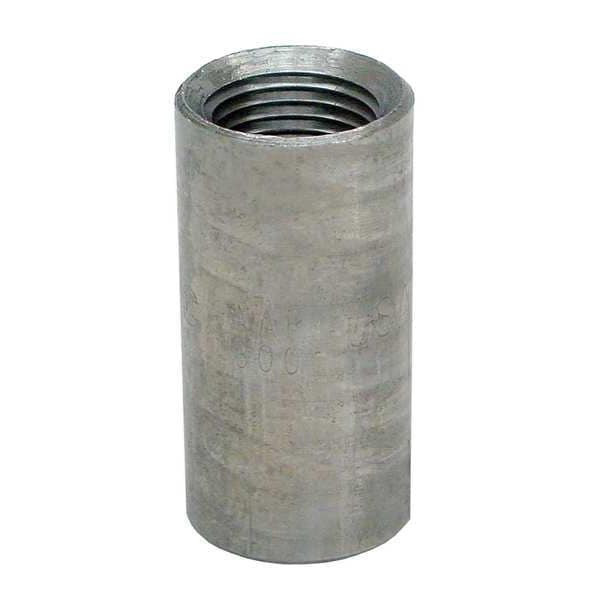 Coupling Merchant Coupling, 1" Pipe, FNPT, Black Forged Steel, Class 300