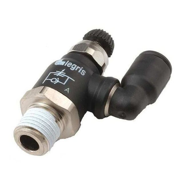 Legris Flow Control Regulator,3/8 In Tube Sz 7045 60 18