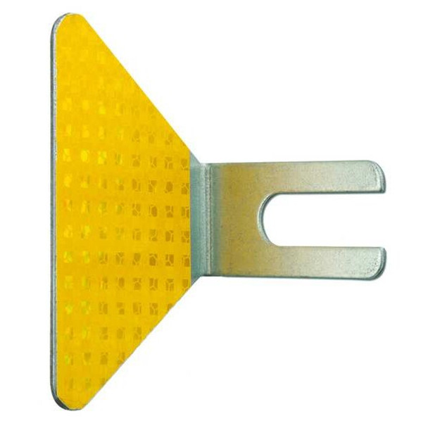 Tapco Bolt-On Guardrail Reflector,Steel, PK50 3113-00009