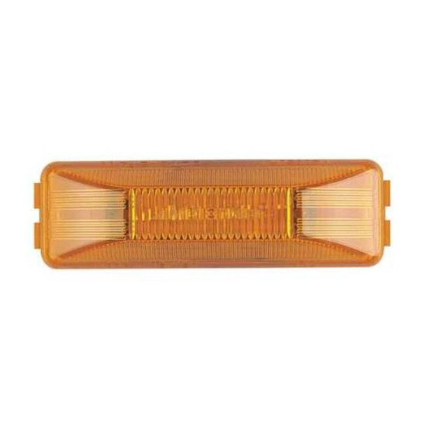 Maxxima Clearance Light, LED, Amber, Rect, 3-3/16 L 3LXF7