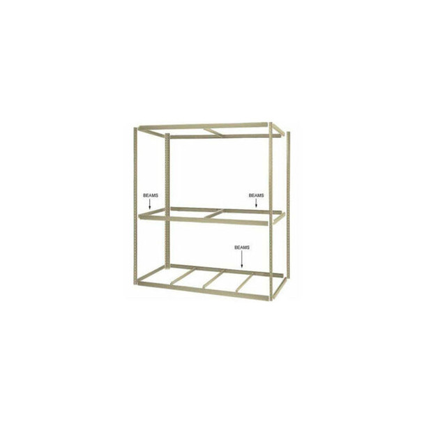 Global Industrial 12"" Long Tan Single Rivet Beam