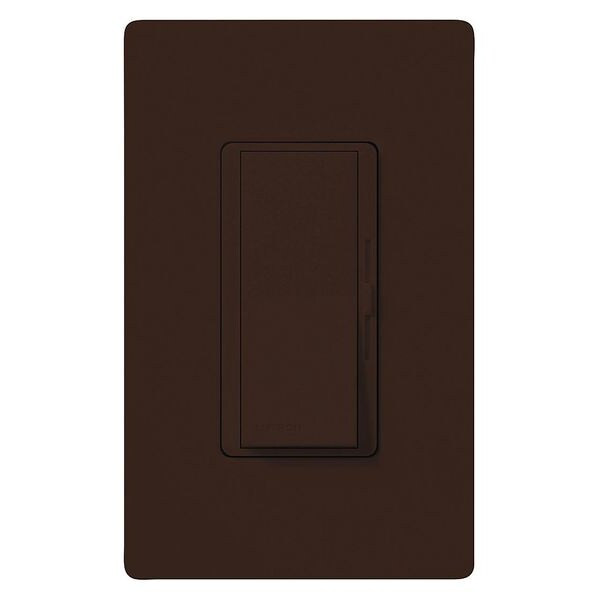 Lutron Lighting Dimmer Control,120 to 277V,Brw DVSTV-BR
