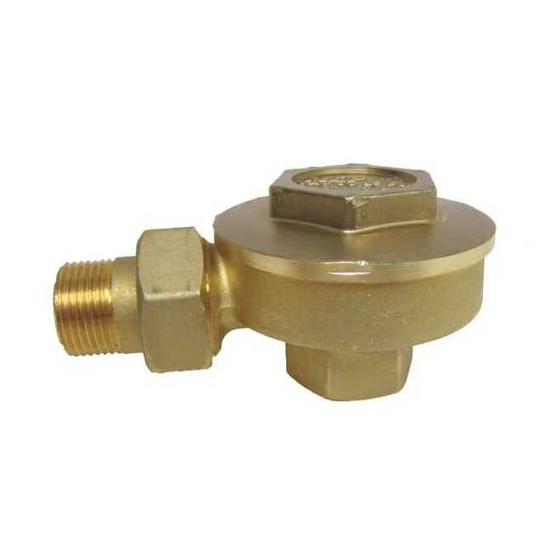 Mepco Steam Trap,25 psi,Brass,1/2 in,3 Ports 1E-APG