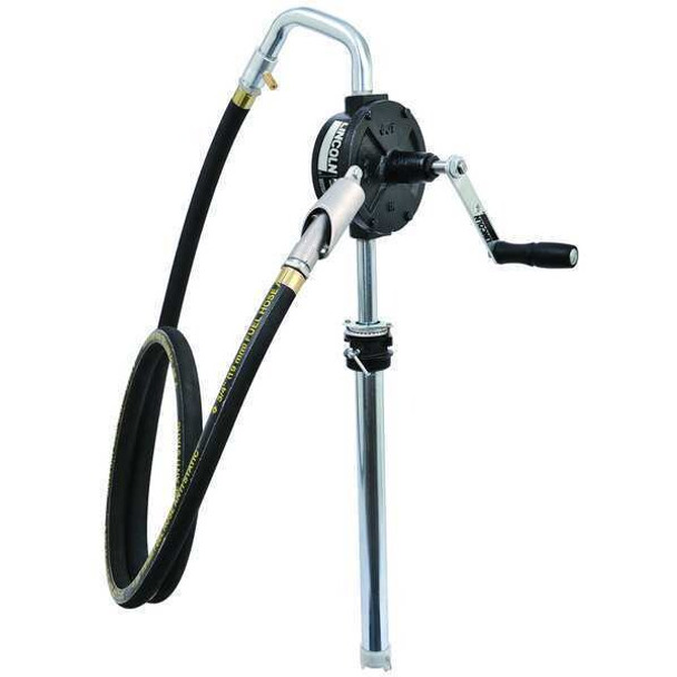 Lincoln Industrial Hand Drum Pump,Rotary,10 gpm@120 strokes 1387 Lincoln Industrial Hand Drum Pump,Rotary,10 gpm@120 strokes 1387