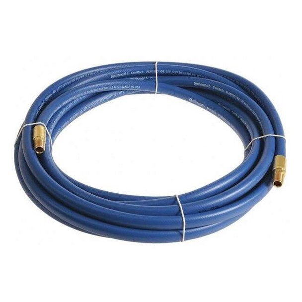 3/8" x 50 ft PVC Coupled Multipurpose Air Hose 300 psi, Blue