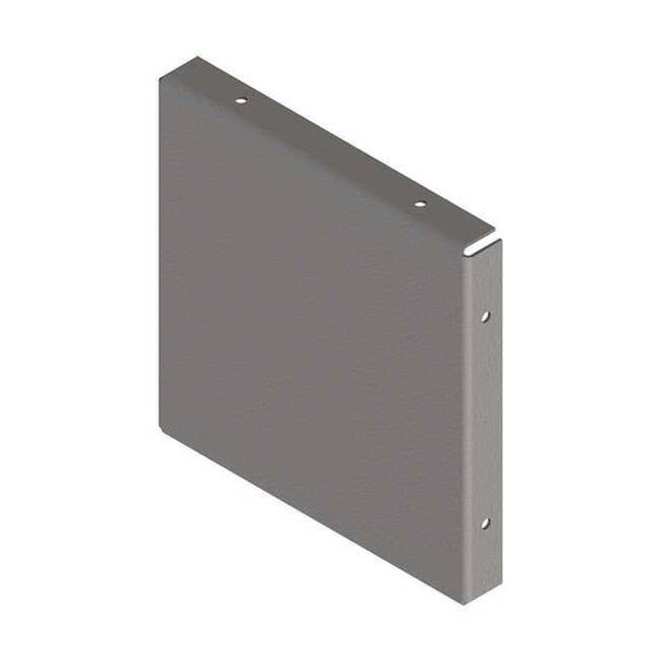 Wireway Closure Plate, 1 Type, NEMA 1 Rating, Steel, Painted