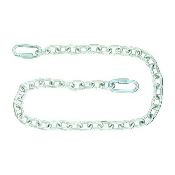 3/16x48 Inch Class 2 Trailer Safety Chain With 2-Quick Link Connectors