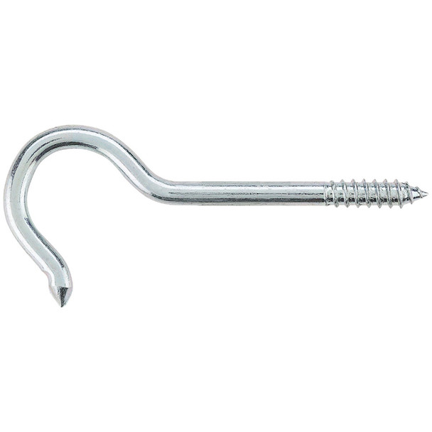 National Hardware 4-7/16 In. Zinc Finish Ceiling Hook N220-491 Pack of 20
