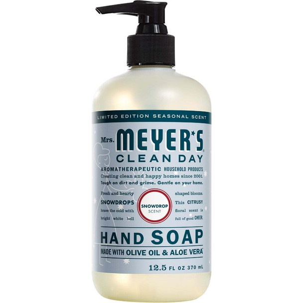 Mrs. Meyer's Clean Day 12.5 Oz. Snowdrop Liquid Hand Soap 11363