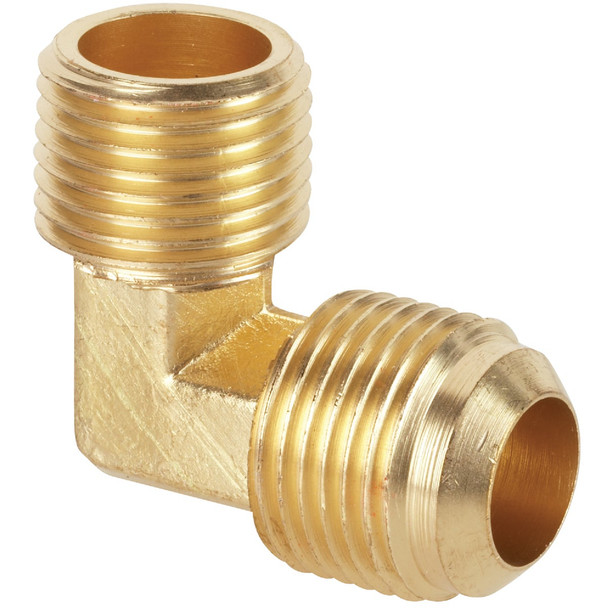 Do it 5/8 In. x 1/2 In. MIP 90 Deg. Flare Brass Elbow (1/4 Bend) 458999