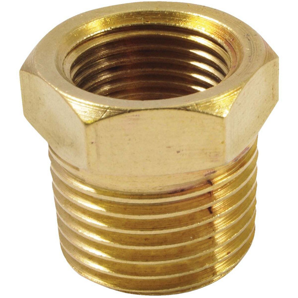 Forney 3/8 In. FNPT x 1/2 In. MNPT Brass Bushing 75536
