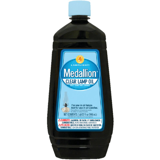 Lamplight Farms 32 Oz. Clear Unscented Medallion Lamp Oil 60005