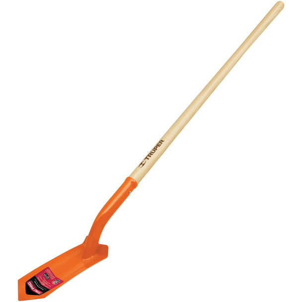 Truper Tru Pro 47 In. Wood Handle Trench Shovel TRS-4C
