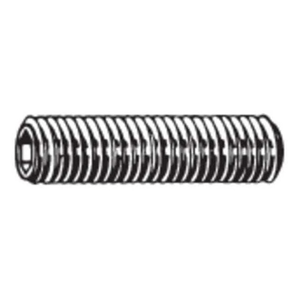 Manufacturer Varies Socket Set Screw,Gr M4,Flat,8mm L,PK100 M07810.040.0008