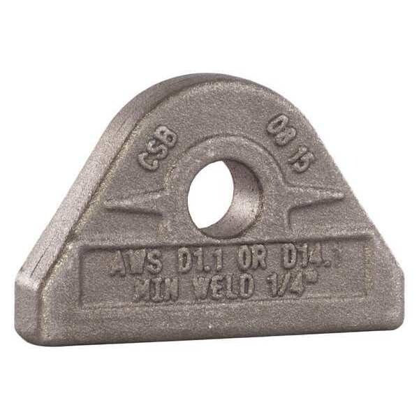 Mag-Mate Pad Eye,9/16" Depth,2-7/64" L,1-5/8" W PE0100
