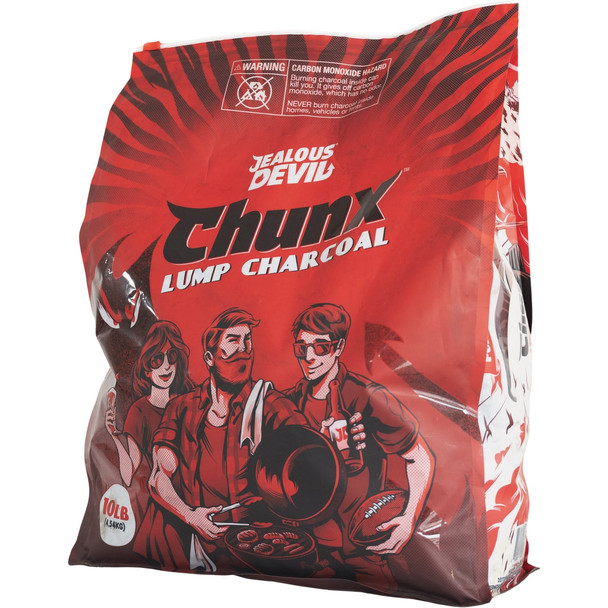 Jealous Devil Chunx 10 Lb. Hardwood Lump Charcoal JDCHX10LBS
