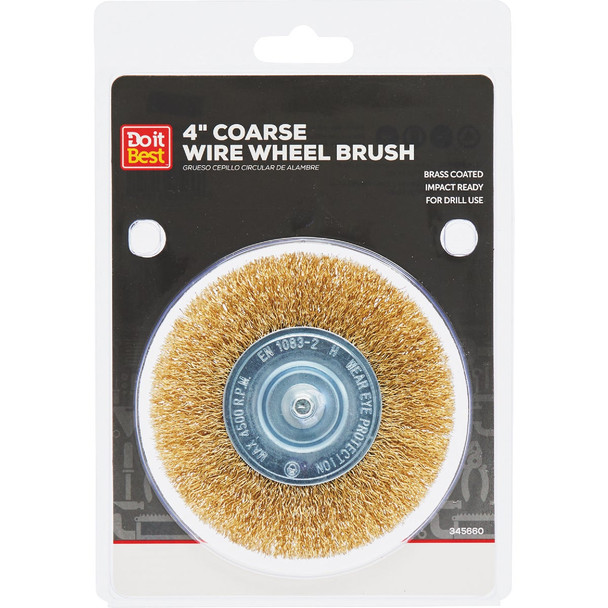 Do it 4 Best In. Mounted, Coarse Drill-Mounted Wire Wheel 600 010-9009