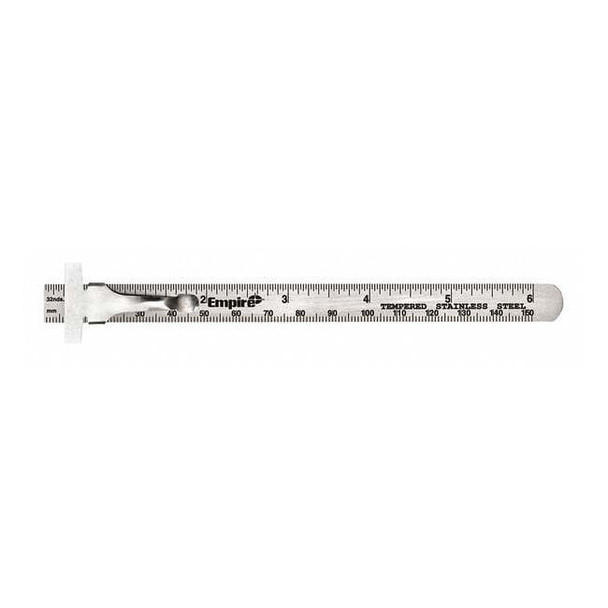 Empire Level 6 Pocket Ruler-Stainless Steel 2730