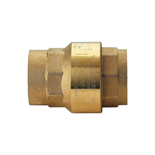Bonomi 3/8" NPT Brass Spring Check Valve 100003-3/8"