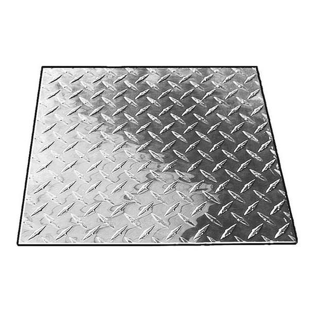 Manufacturer Varies Plate Stock,Tread,1009Stl,3/16 InT,1x2Ft HDP.188X12-24