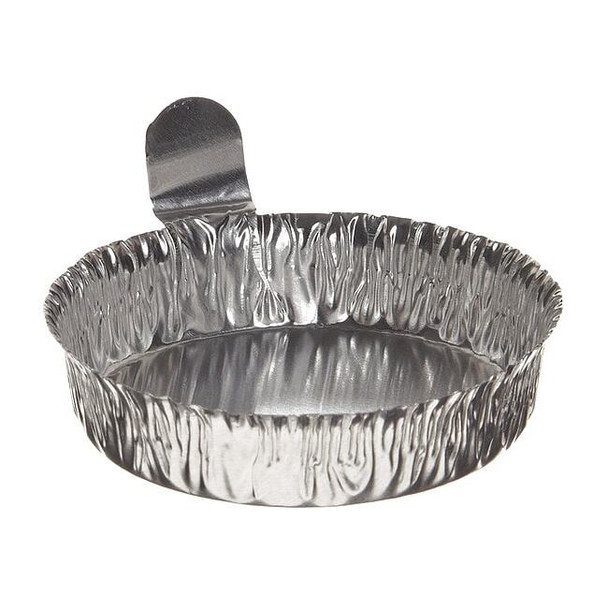 Heathrow Scientific Weighing Dish,Capacity 50mL,Silver,PK100 HS14521C